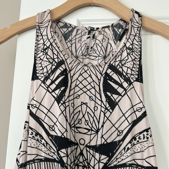 Free People La Mar Hi Lo Maxi Racerback Dress w Pockets OVERSIZE Small - Picture 8 of 14